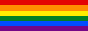 Pride flag badge by Gilbert Baker